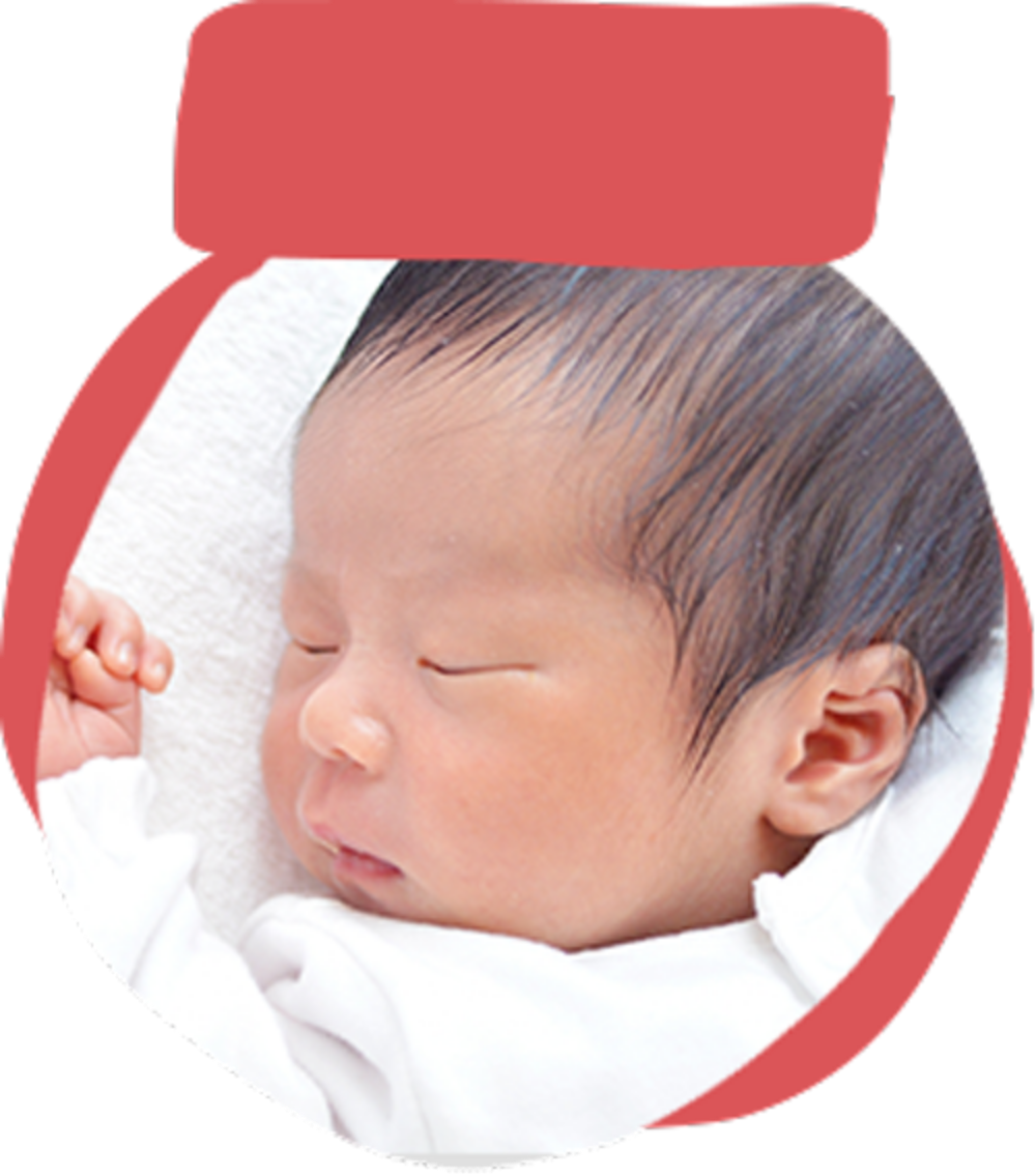 赤ちゃん期(歯がない)